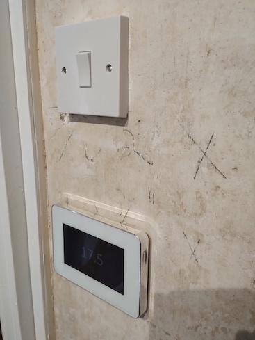 Underfloor heating programmer.