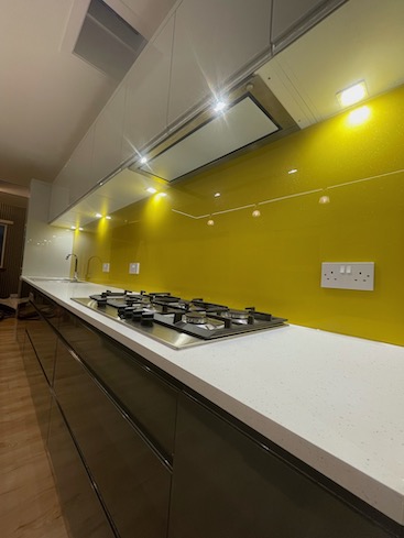 Kitchen lighting.